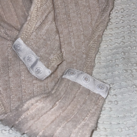 super soft shein beige bodysuit size small - Picture 2 of 3